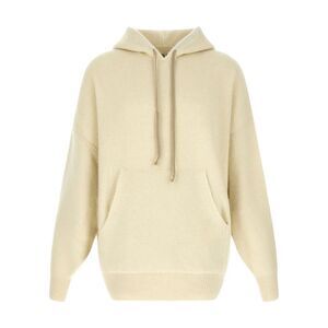 Rick Owens White Marabou Men's Sweatshirt